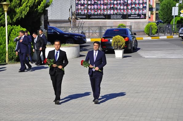 Ağstafada "Zəfərin Ruhu" adlı səyyar rəsm və foto sərgisinin açılışı oldu - FOTOLAR